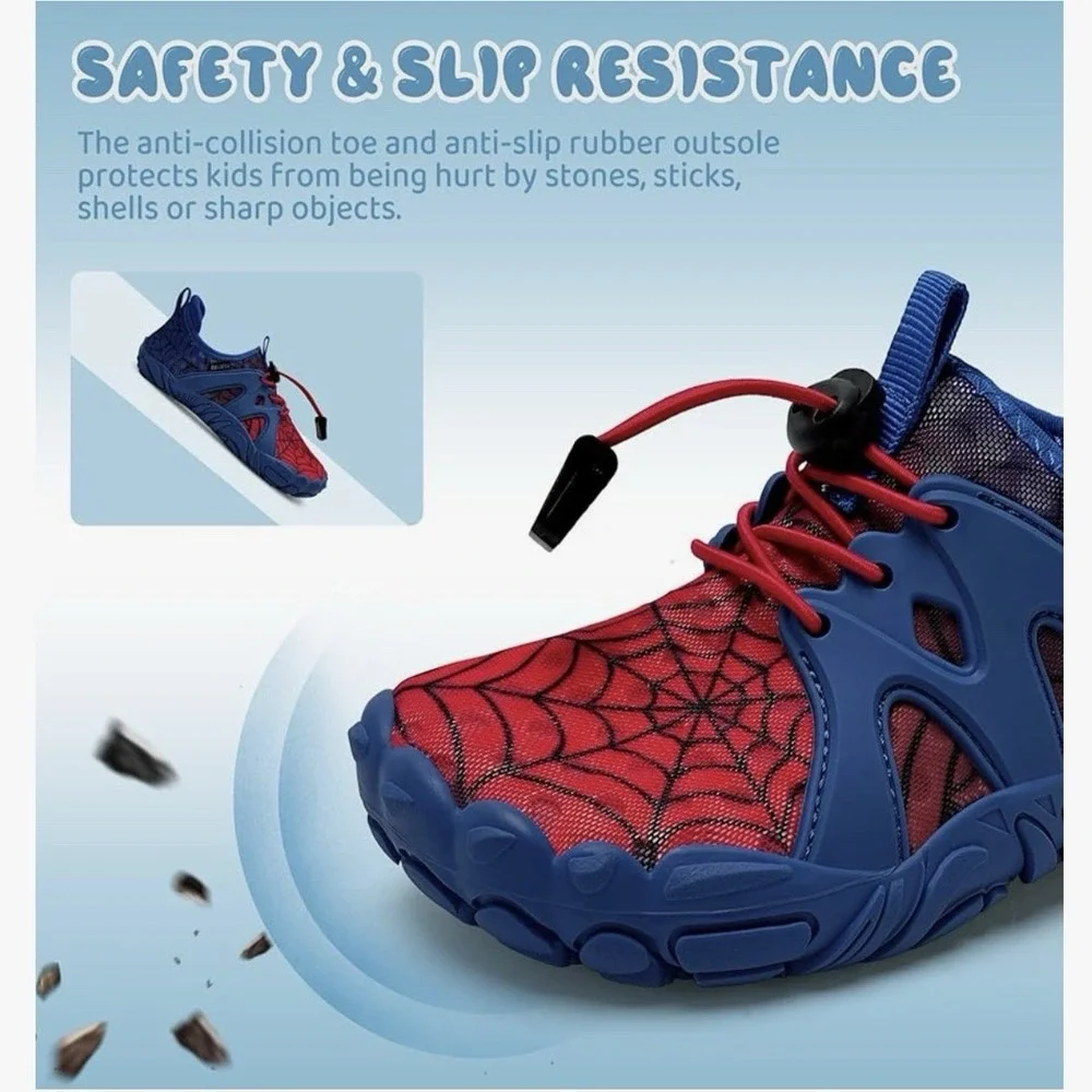 WateLves Toddler  Water Shoes Girls & Boys Sz 4 Big‎ Kids